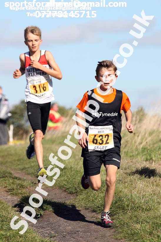 Boys under-13s Start Fitness NEH, Wrekenton. Photo:  David T. Hewitson/Sports for All Pics